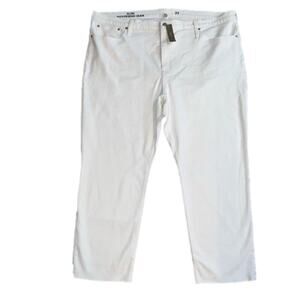 J. Crew White Slim Boyfriend Jean Size 37 (US 24) NEW w/Tags